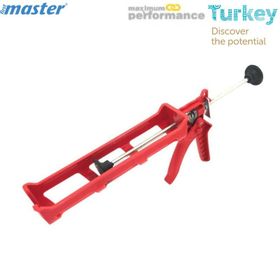 Master Kırmızı Plastik Silikon Tabancası
