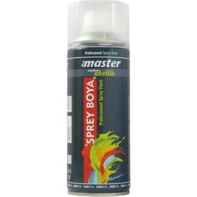 Master Ral 9005 Mat Siyah Sprey Boya