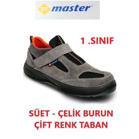 Master S1 Süet Çelik Burunlu İş Ayakkabısı