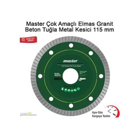 Master Seramik 115 mm İnce Hassas Kesim Granit Mermer Kesici