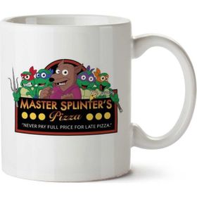 Master Splinters Pizzas Teenage Mutant Ninja Turtles Freddies Baskılı Kupa