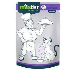 Master Tavşan Etli Pouch Yaş 24x80 gr Kedi Maması