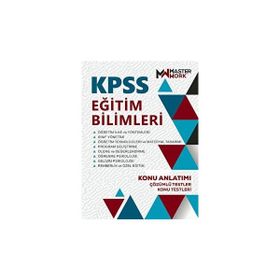 Master Work KPSS Eğitim Bilimleri Konu Anlatımı