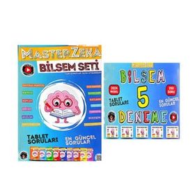 Master Zeka Tüm Sınıflar İçin Bilsem Soru Bankası ve Deneme Seti 2 Kitap