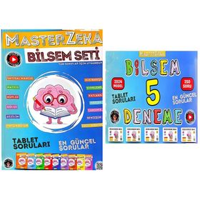 Master Zeka Tüm Sınıflar İçin Bilsem Soru Bankası ve Deneme Seti 2 Kitap
