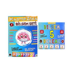 Master Zeka Tüm Sınıflar İçin Bilsem Soru Bankası ve Deneme Seti 2 Kitap