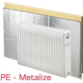 MasterCare PE 8 mm Kalınlık 50 cm x 1 mt Metalize Plaka Yansıtıcı Plaka