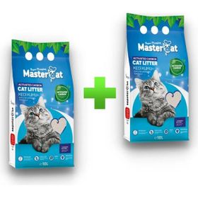 Mastercat 2x10 lt Aktif Karbonlu Kedi Kumu