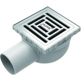 MasterX 10x10 Mat Yandan Çıkışlı Yalıtımsız Noktasal Su Gideri