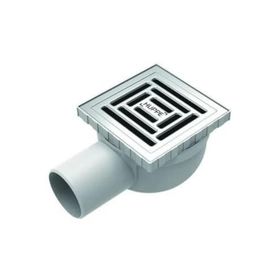 MasterX 15x15 Mat Yandan Çıkışlı Yalıtımsız Noktasal Su Gideri
