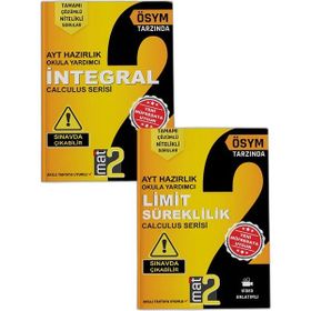 Mat2 Yayınları Integral Limit ve Süreklilik 2`li Set Soru Bankası (2 Ayrı Kitap)