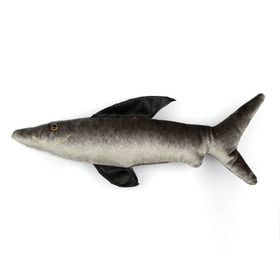 Matatabi Cats 28 cm Fiso Köpek Balığı Şeklinde Matatabili Çıngıraklı Peluş Kedi Oyuncağı