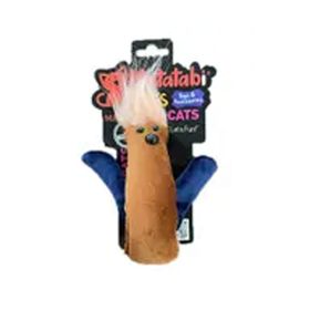 Matatabi Cats Sticky 30 cm Kahverengi Peluş Kedi Oyuncağı