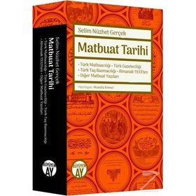 Matbuat Tarihi (ciltli) - Selim Nüzhet Gerçek