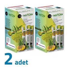 Matcha 20x8 gr Premium Japanese Bromelain Ananaslı Limonlu Matcha Çayı