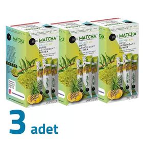 Matcha 20x8 gr Premium Japanese Bromelain Ananaslı Limonlu Matcha Çayı