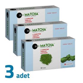 Matcha Premium Japanese L-Karnitin Yeşilçay Chitosan 30 Tablet