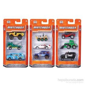 Matchbox 3'lü Araba Seti