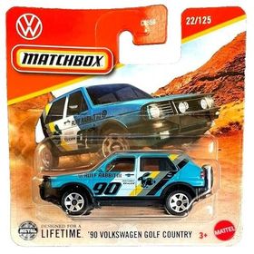 Matchbox C0859 JBT01 1:64 90 Volkswagen Golf Country Tekli Arabalar