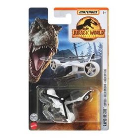 Matchbox FMW90 HBH04 Rapid Rescue Copter Jurassic World Tekli Araçlar