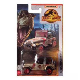 Matchbox FMW90 HBH07 93 Jeep Wrangler Jurassic World Tekli Araçlar