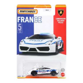 Matchbox HBL02 HFH72 Lamborghini Gallardo Police Best Of France Series