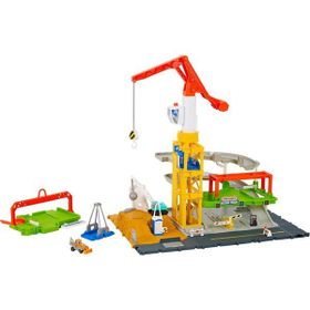 Matchbox HPD63 Aksiyon Sürücüleri Muhteşem İnşaat Alanı Oyun Seti