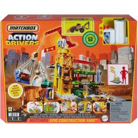 Matchbox HPD63 Aksiyon Sürücüleri Muhteşem İnşaat Alanı Oyun Seti