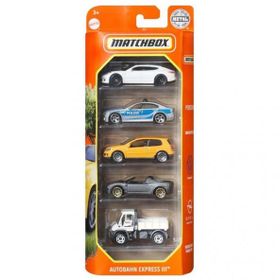 Matchbox Renkli Metal Beşli Araba Seti