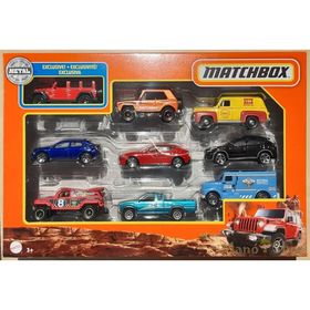 Matchbox X7111-HFL55 Dokuzlu Araba Seti