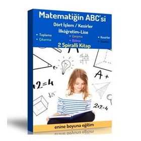 Matematiğin ABC’si 2 Spiralli Kitap Enine Boyuna Eğitim