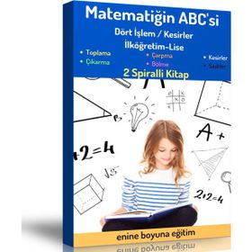 Matematiğin ABC’si 2 Spiralli Kitap Enine Boyuna Eğitim