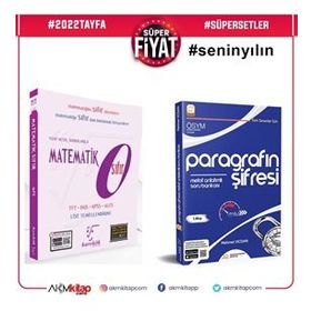 Matematik 0 ve Paragrafın Şifresi Metot Anlatımlı Soru Bankası 2 Kitap Set-Karekök Yayınları