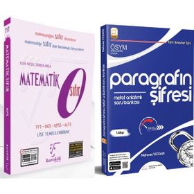 Matematik 0 ve Paragrafın Şifresi Metot Anlatımlı Soru Bankası 2 Kitap Set-Karekök Yayınları