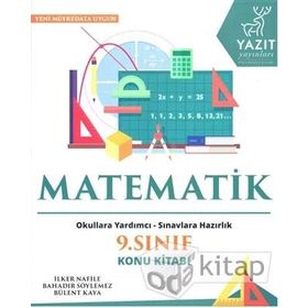 Matematik 9. Sınıf Konu Kitabı - İlker Nafile Bülent Kaya Bahadır Söylemez