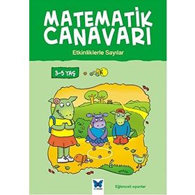 Matematik Canavarı - Etkinliklerle Sayılar 3-5 Yaş - Becky Hempstock Carol Medcalf
