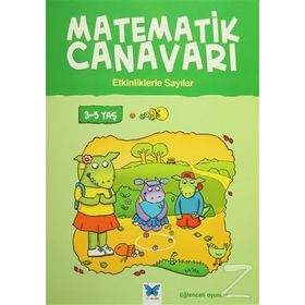 Matematik Canavarı - Etkinliklerle Sayılar 3-5 Yaş - Becky Hempstock Carol Medcalf