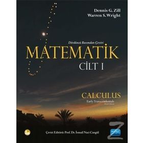Matematik Cilt: 1 - Dennis G. Zill İsmail Naci Cangül Warren S. Wright