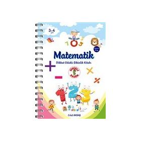Matematik - Dikkat Odaklı Etkinlik Kitabı Sihirli Kalem