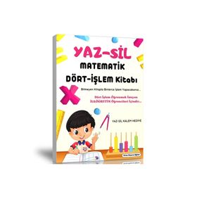 Matematik Dört İşlem Yaz Sil Kitabı