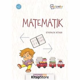 Matematik Etkinlik Kitabı 48 Ay ve Üzeri Mavi Çember Okul Öncesi Eğitim