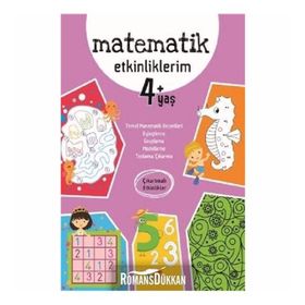 Matematik Etkinliklerim - 4+ Yaş (5 Yaş) - Erdem Yayınları