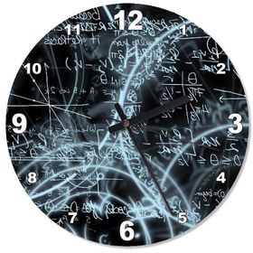 Matematik Formülü Baskılı Duvar Saati