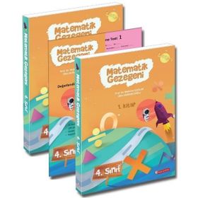 Matematik Gezegeni 4 Sınıf Seti - 3 Kitap Takım - Mehmet Çağlar