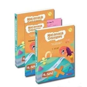 Matematik Gezegeni 4 Sınıf Seti - 3 Kitap Takım - Mehmet Çağlar