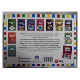Matematik Hikayeleri 2. Sınıf (10 Kitap) - Kolektif - Hayat Okul Yayınları