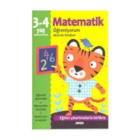 Matematik Öğreniyorum 3-4 Yaş Aktivite Kitabım - kollektif