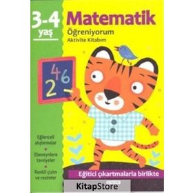 Matematik Öğreniyorum 3-4 Yaş Aktivite Kitabım - kollektif