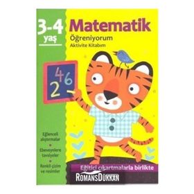 Matematik Öğreniyorum 3-4 Yaş Aktivite Kitabım - kollektif