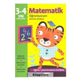 Matematik Öğreniyorum 3-4 Yaş Aktivite Kitabım - kollektif